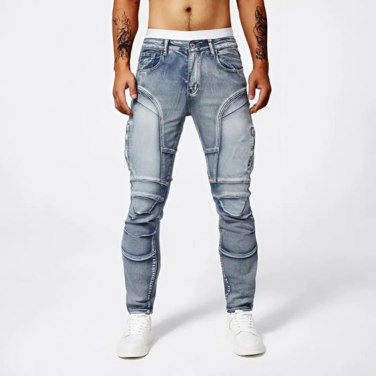 Torque Distressed Men Jeans