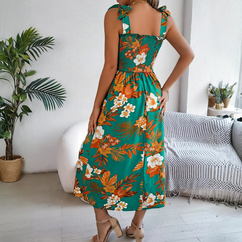 Load image into Gallery viewer, TropiBloom Women Sundress
