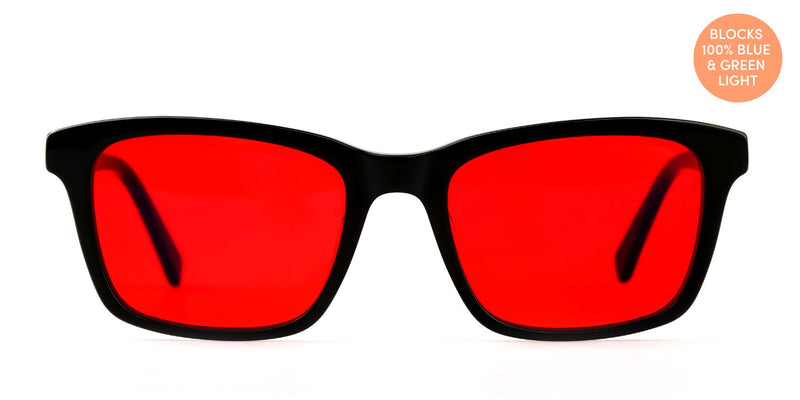 Load image into Gallery viewer, Jose Blue Light Blocking Glasses - Black
