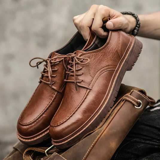 Oak Tread Leather Shoes