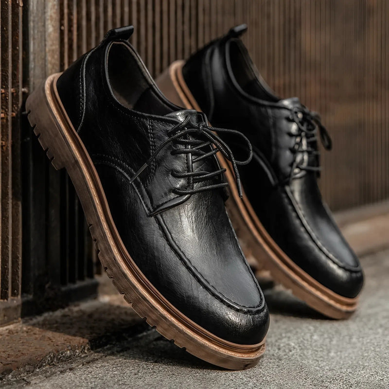 Load image into Gallery viewer, Oak Tread Leather Shoes
