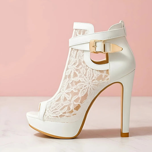 Zeva Lace Heels