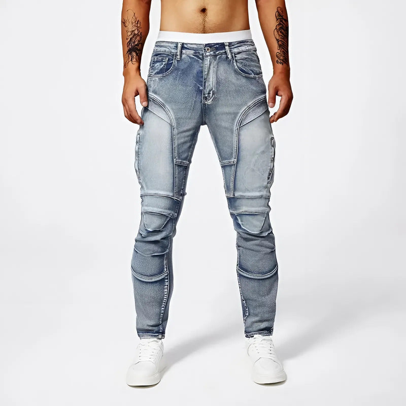 Load image into Gallery viewer, Torque Distressed Men Jeans
