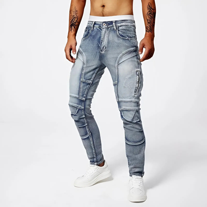 Load image into Gallery viewer, Torque Distressed Men Jeans
