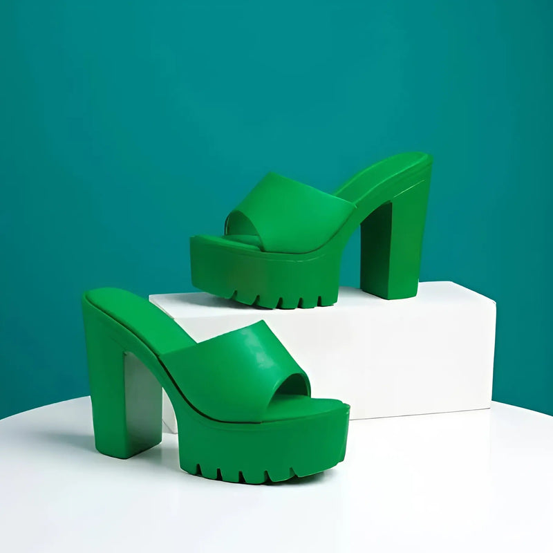 Load image into Gallery viewer, Strava High Heels Sandals

