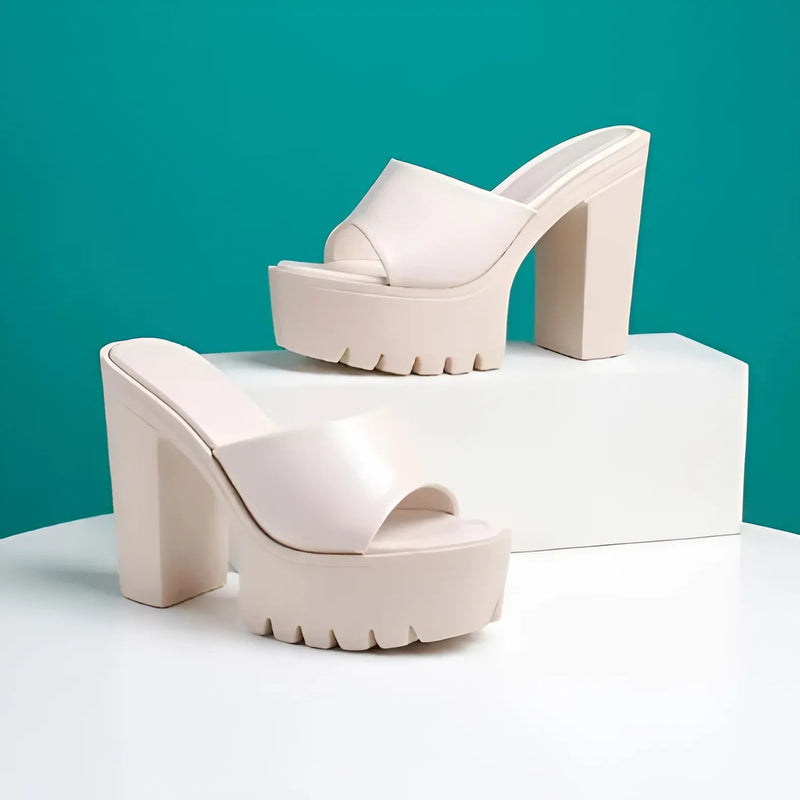 Load image into Gallery viewer, Strava High Heels Sandals
