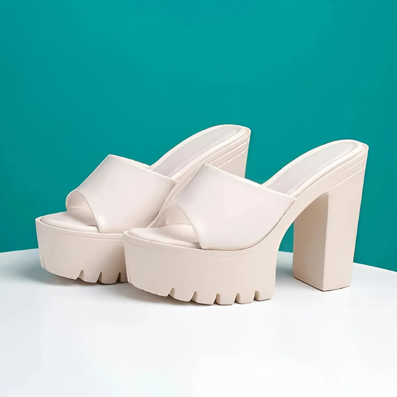 Load image into Gallery viewer, Strava High Heels Sandals
