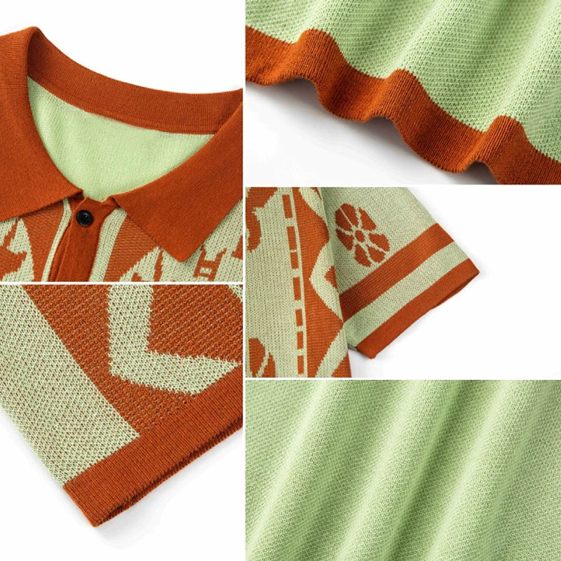 Load image into Gallery viewer, Nomad Stitch Polo
