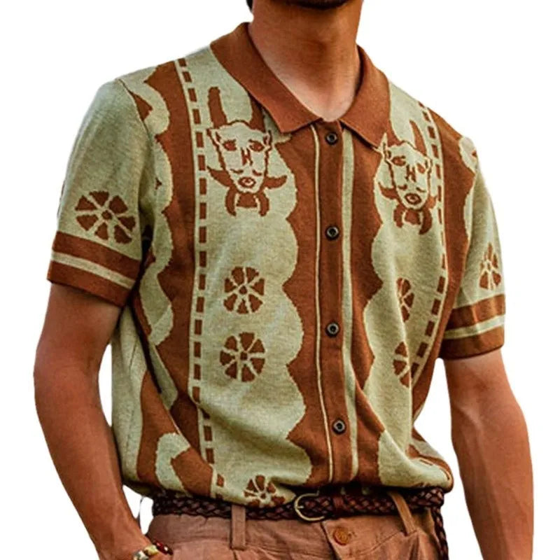 Load image into Gallery viewer, Nomad Stitch Polo
