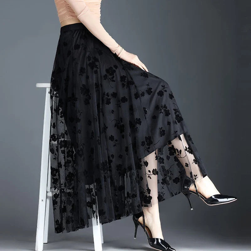 Load image into Gallery viewer, Tullina Floral Skirt
