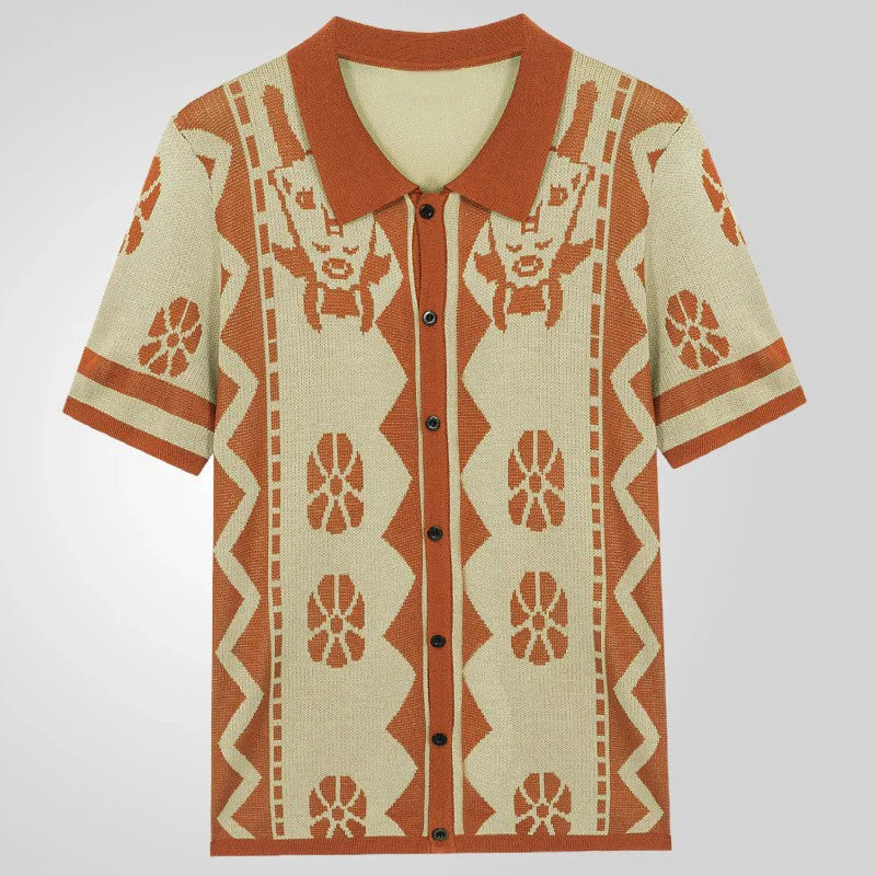 Load image into Gallery viewer, Nomad Stitch Polo

