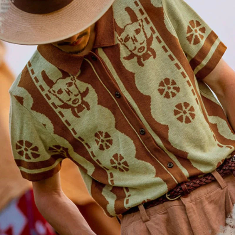 Load image into Gallery viewer, Nomad Stitch Polo
