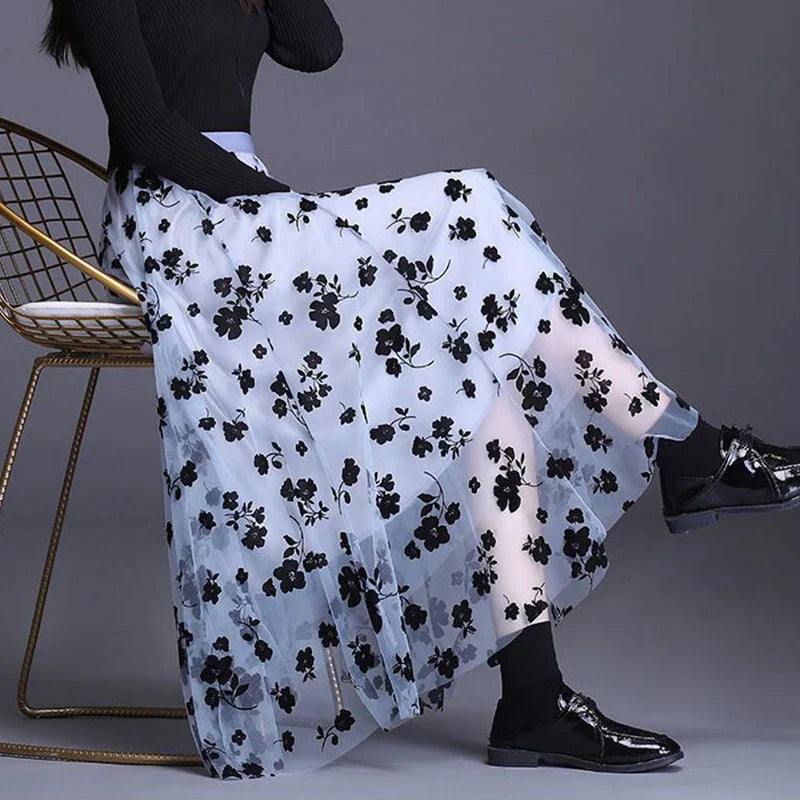 Load image into Gallery viewer, Tullina Floral Skirt
