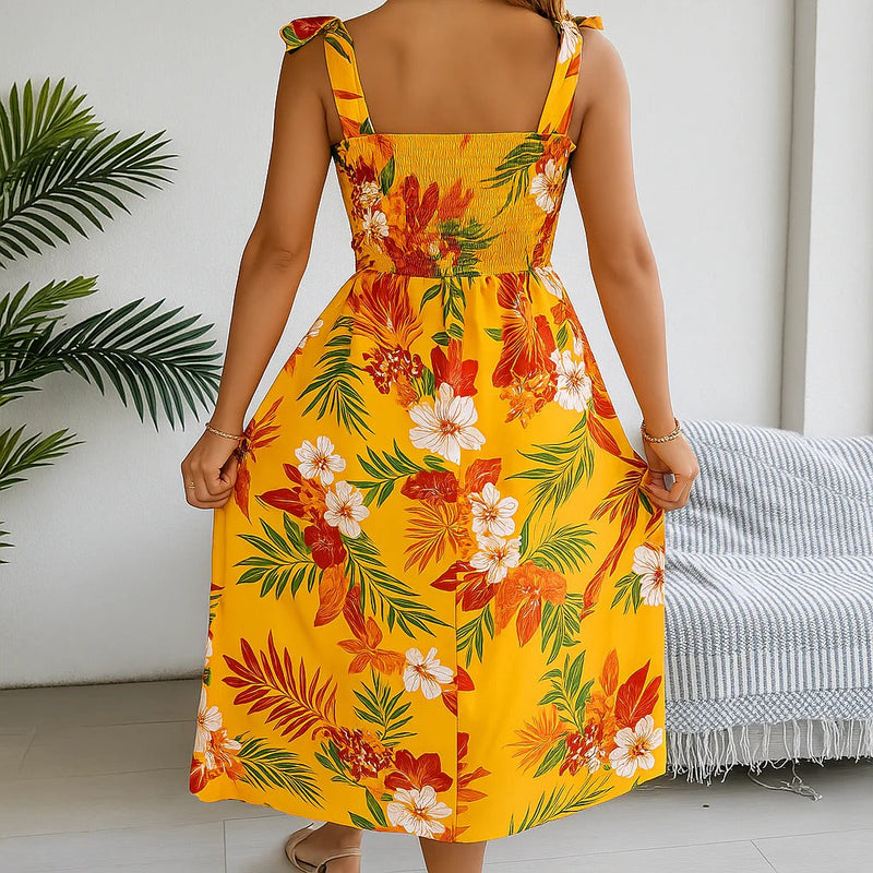 Load image into Gallery viewer, TropiBloom Women Sundress
