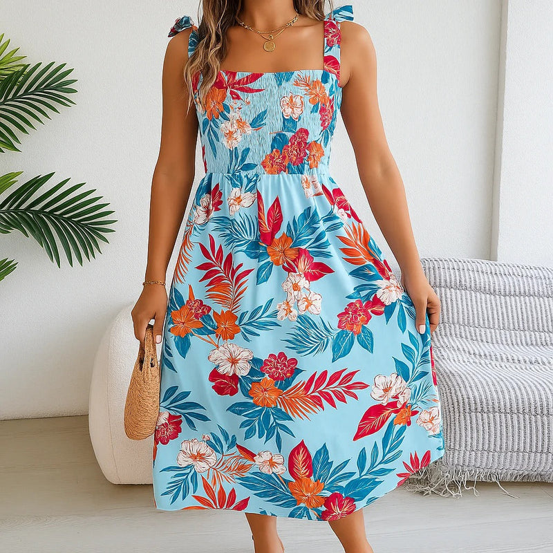 Load image into Gallery viewer, TropiBloom Women Sundress
