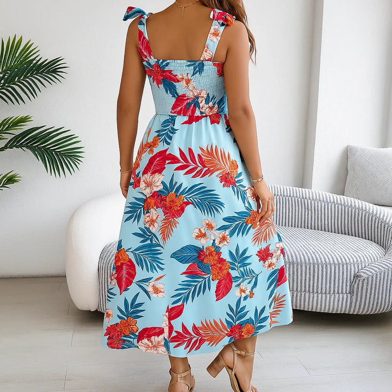 Load image into Gallery viewer, TropiBloom Women Sundress
