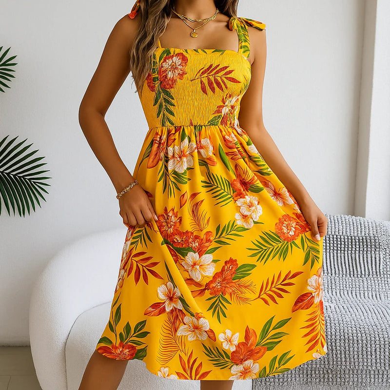 Load image into Gallery viewer, TropiBloom Women Sundress
