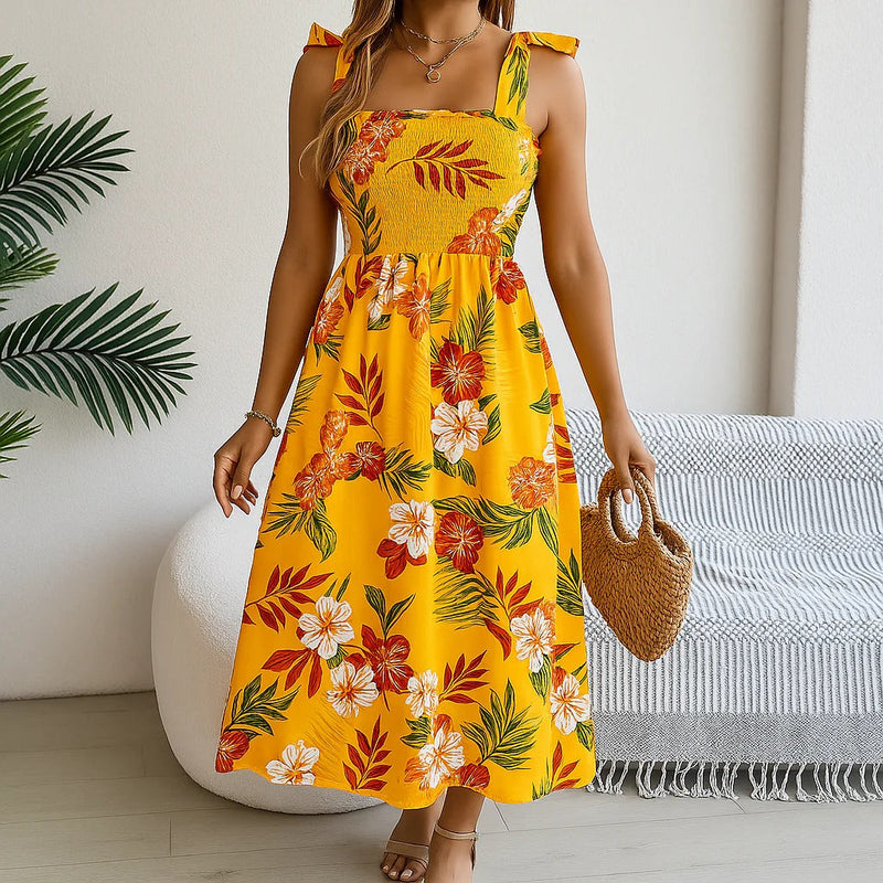 Load image into Gallery viewer, TropiBloom Women Sundress
