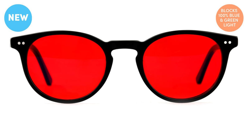 Load image into Gallery viewer, Gino Blue Light Blocking Glasses - Black
